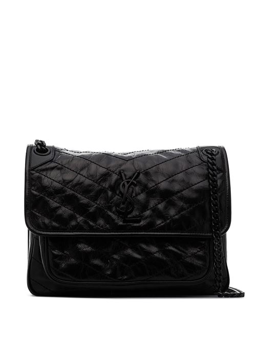 Niki medium shoulder bag in vintage leather Saint Laurent | 6331840EN081000